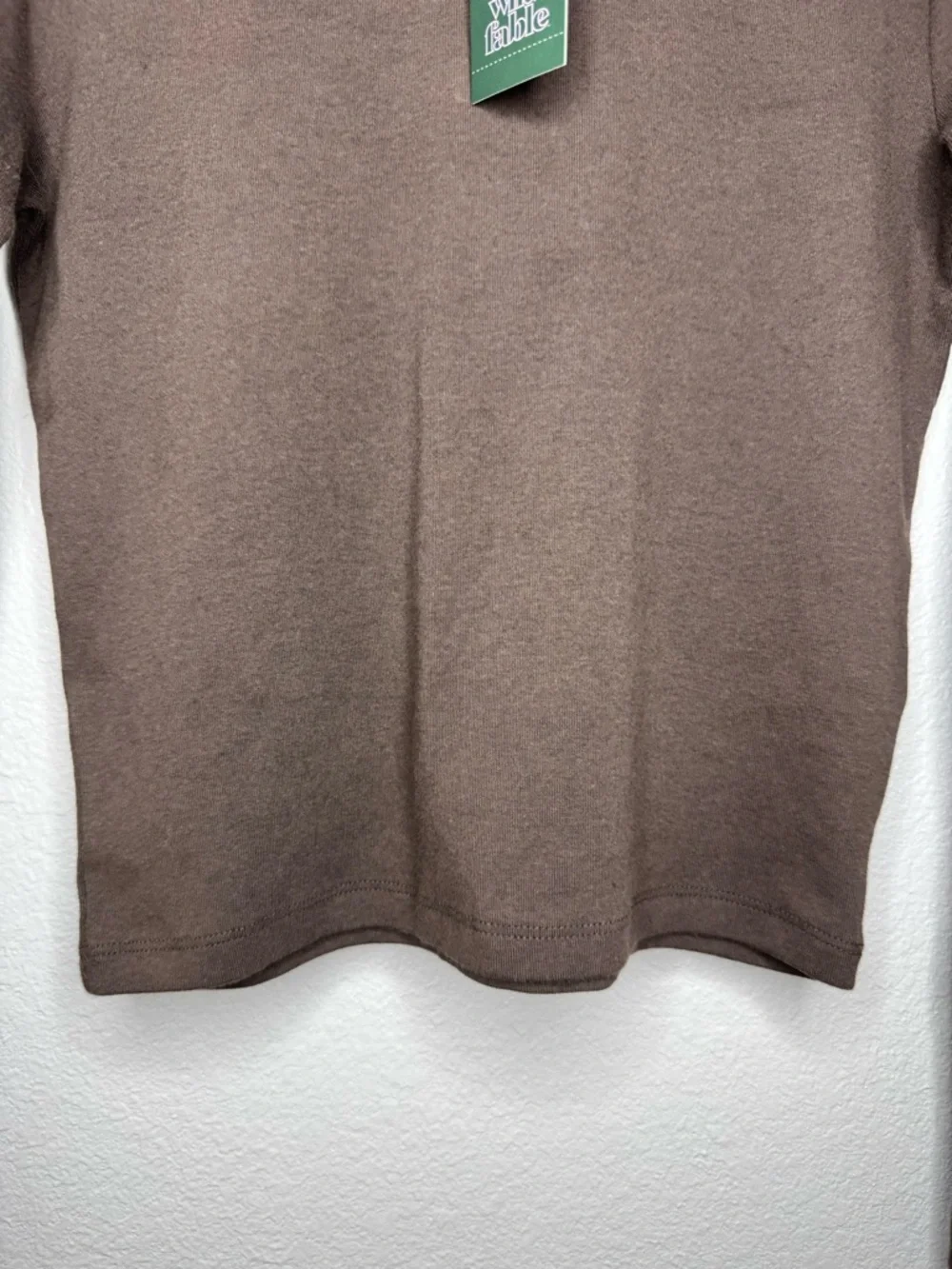 New wild fable Brown Long-Sleeve Hooded Top - Picture 3 of 16